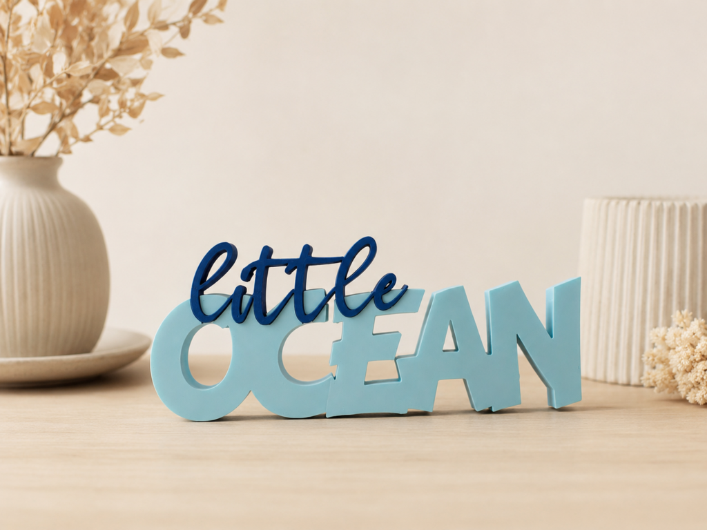 little ocean blau